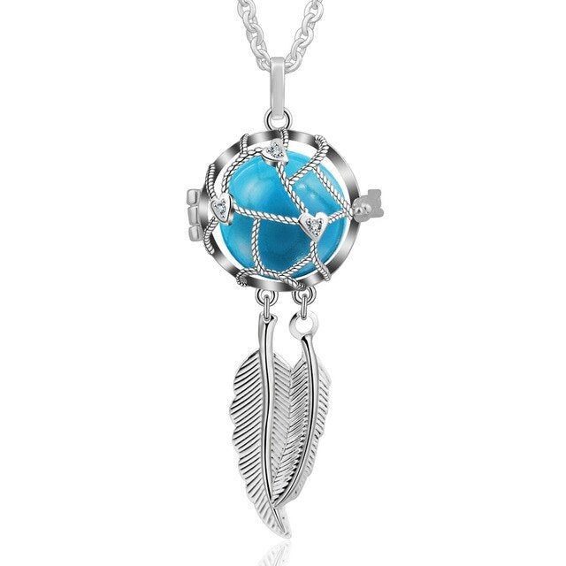 Dreamcatcher Chime Ball Mutterschaft Anhänger Halskette