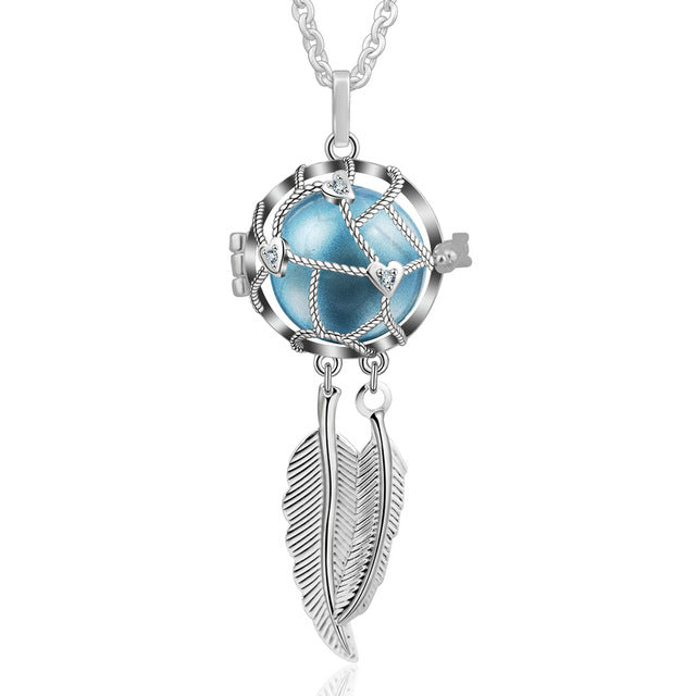 Dreamcatcher Chime Ball Mutterschaft Anhänger Halskette
