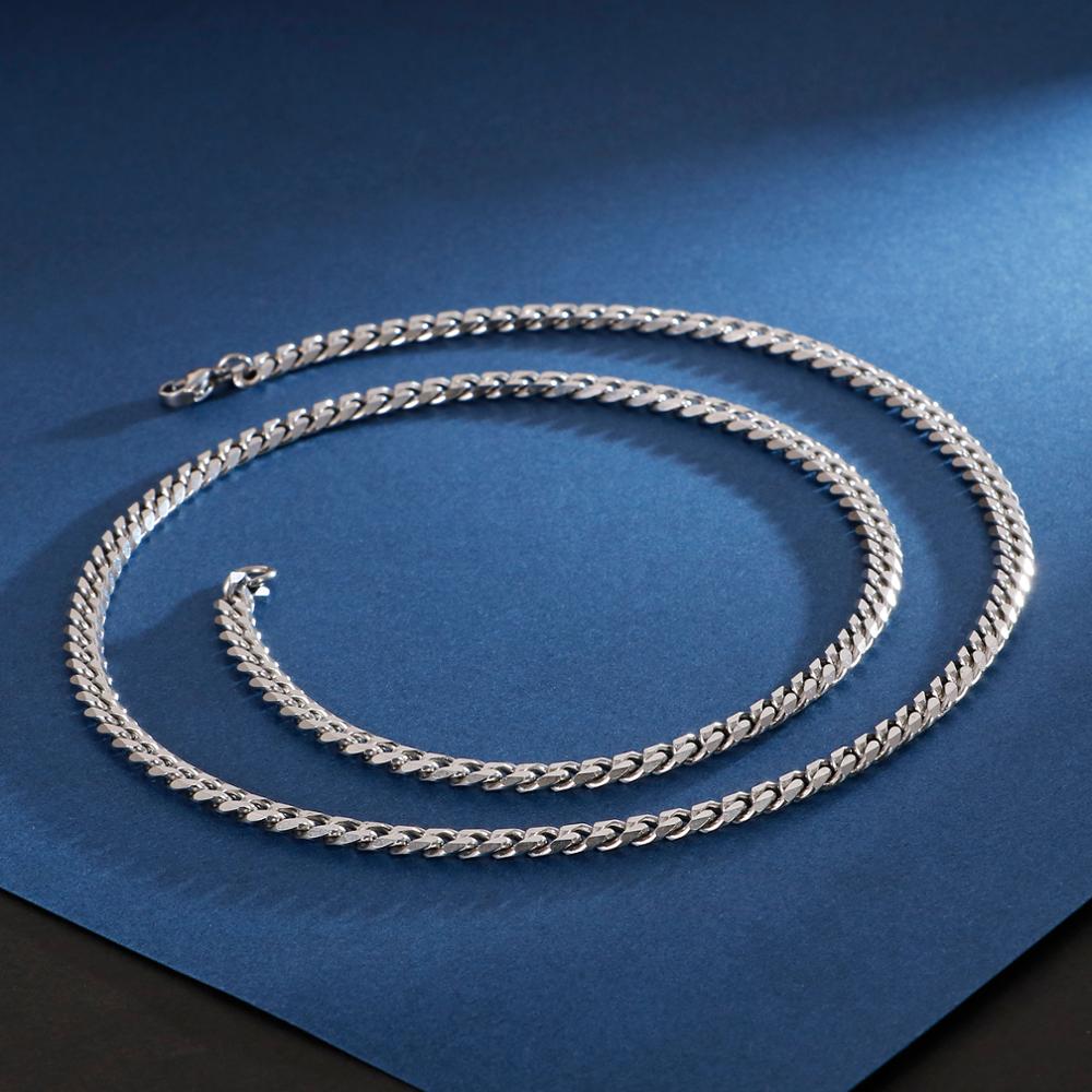 Edelstahl Punk Langkettige Halskette Für Männer