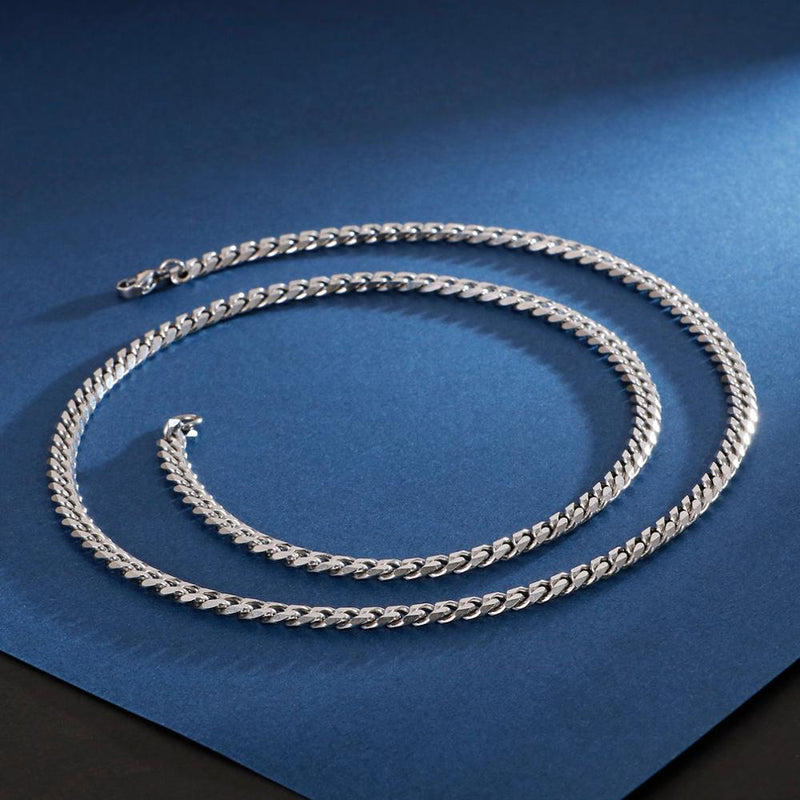 Edelstahl Punk Langkettige Halskette Für Männer