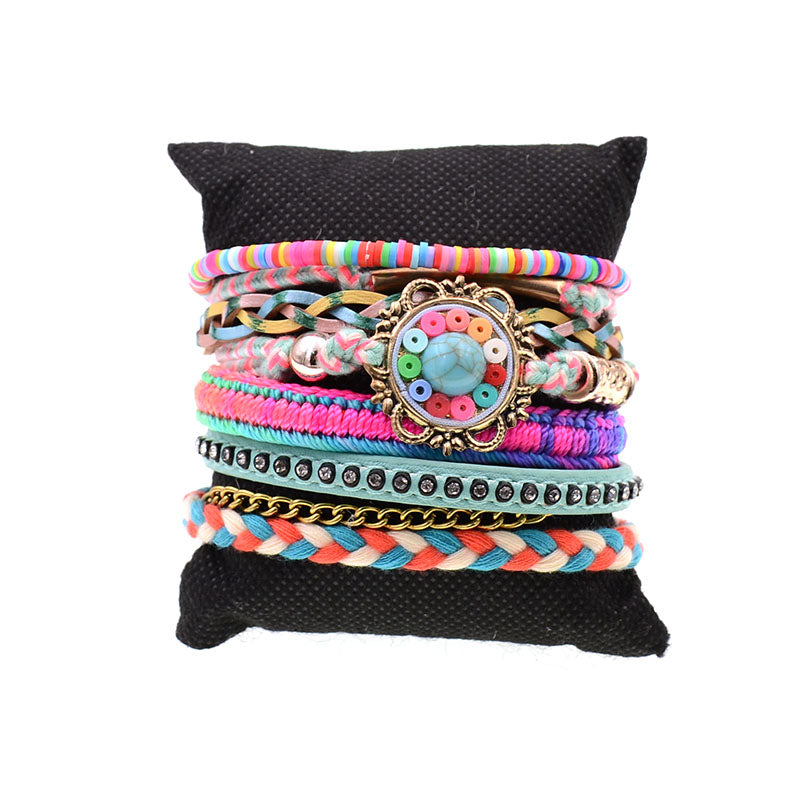 Boho Lederarmbänder