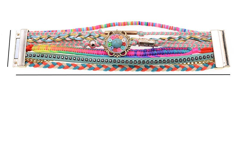 Boho Lederarmbänder