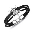 Schiffslenkrad Fashion Leder Charme Armband