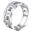 Gothic  Schädel Und Skelett  Vintage  Ring