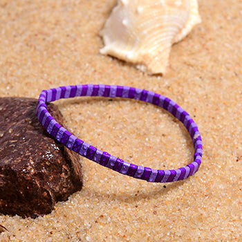 Böhmisches Schwarz/Weiß-Armband