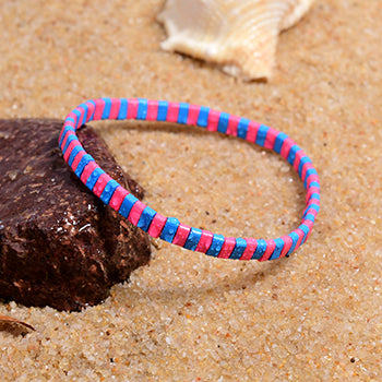 Böhmisches Schwarz/Weiß-Armband