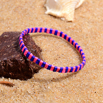 Böhmisches Schwarz/Weiß-Armband