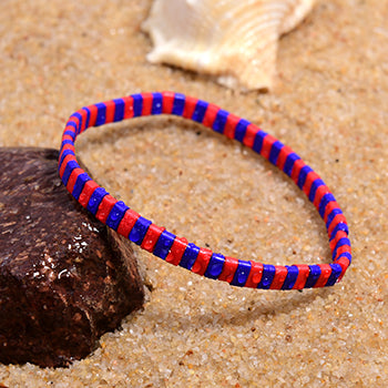 Böhmisches Schwarz/Weiß-Armband