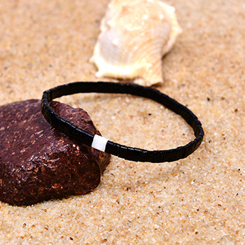 Böhmisches Schwarz/Weiß-Armband