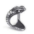 Edelstahl Viper Schlangenring Männer Schmuck