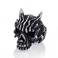 Der Schmuck Des Teufels Schädel Aus Edelstahl Ring Männern