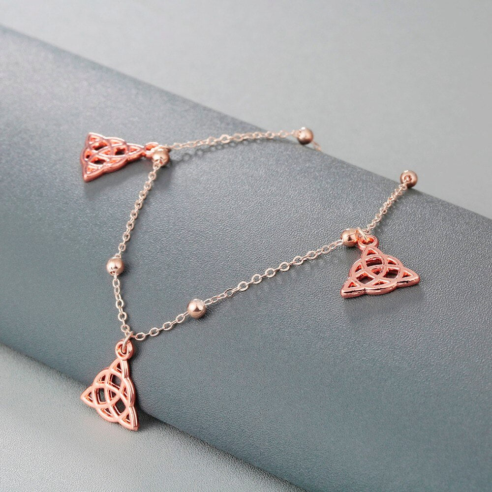 Roségold Celtics Knoten  Kaket  Armband