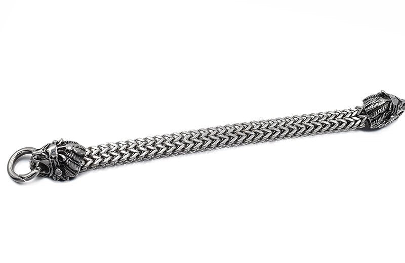 Großes Edelstahl  Stammes  Löwenketten  Ketten  Verknüpfungsarmband Für Männer