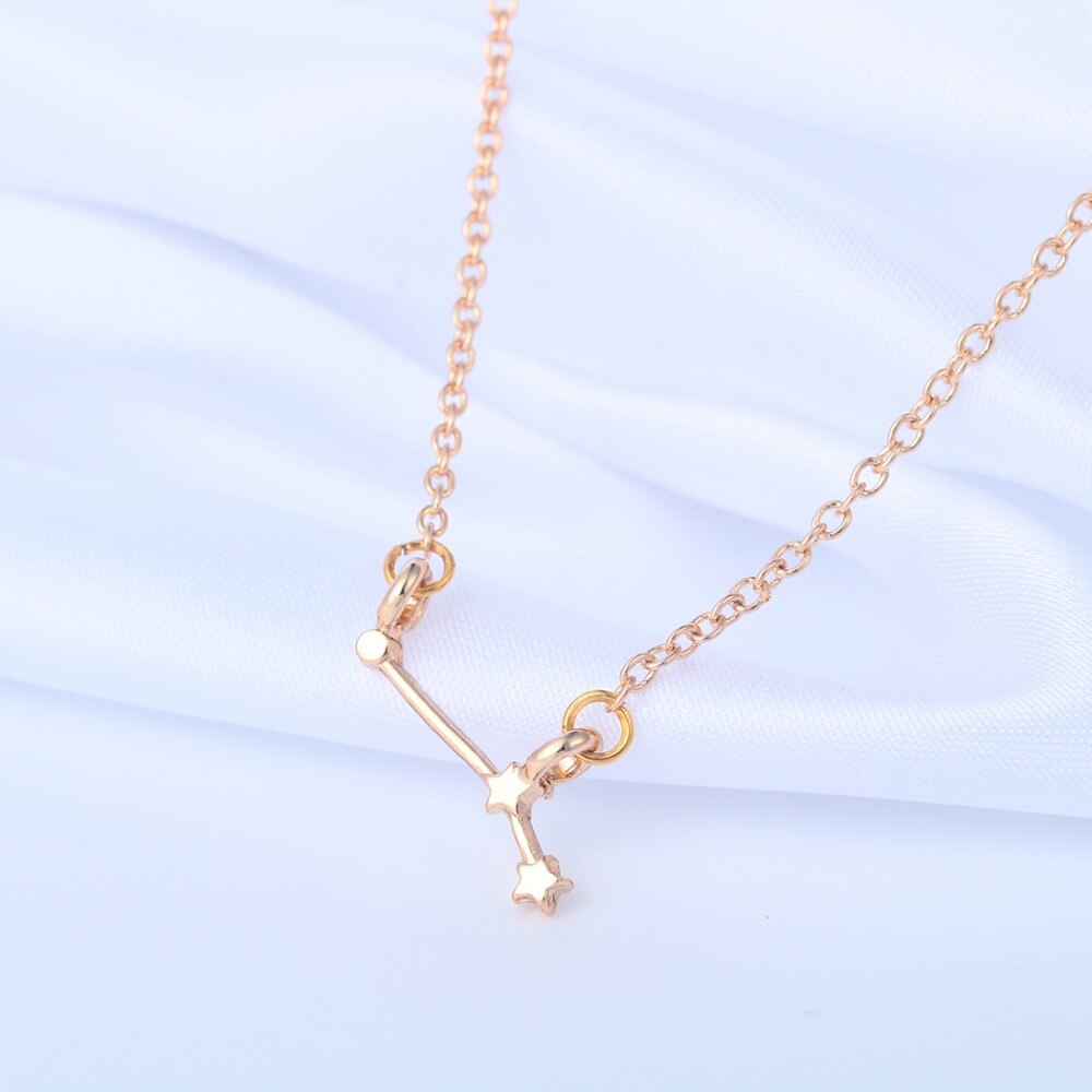 Gold Silber Aries Sternzeichen Pendellennhaltekette