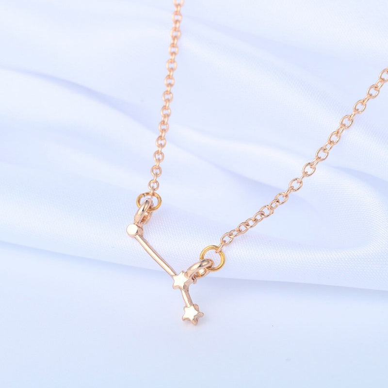 Gold Silber Aries Sternzeichen Pendellennhaltekette