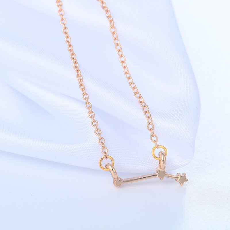 Gold Silber Aries Sternzeichen Pendellennhaltekette