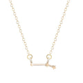 Gold Silber Aries Sternzeichen Pendellennhaltekette