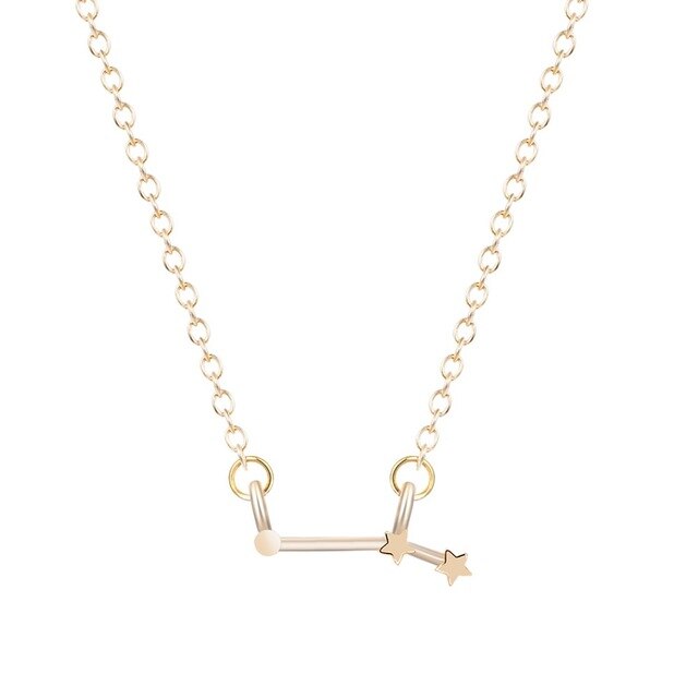 Gold Silber Aries Sternzeichen Pendellennhaltekette