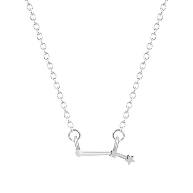 Gold Silber Aries Sternzeichen Pendellennhaltekette
