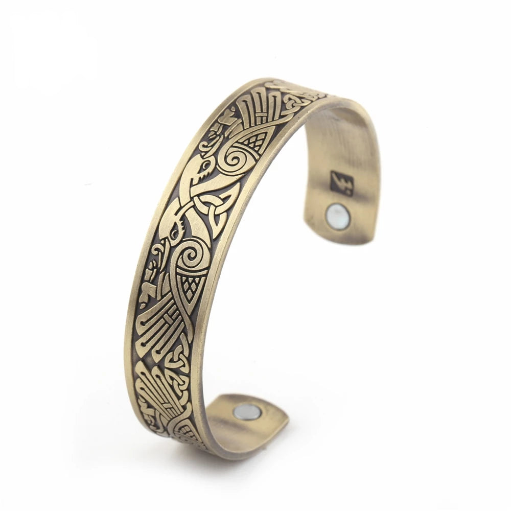 Vintage Claddagh Armreifenmangelarmband