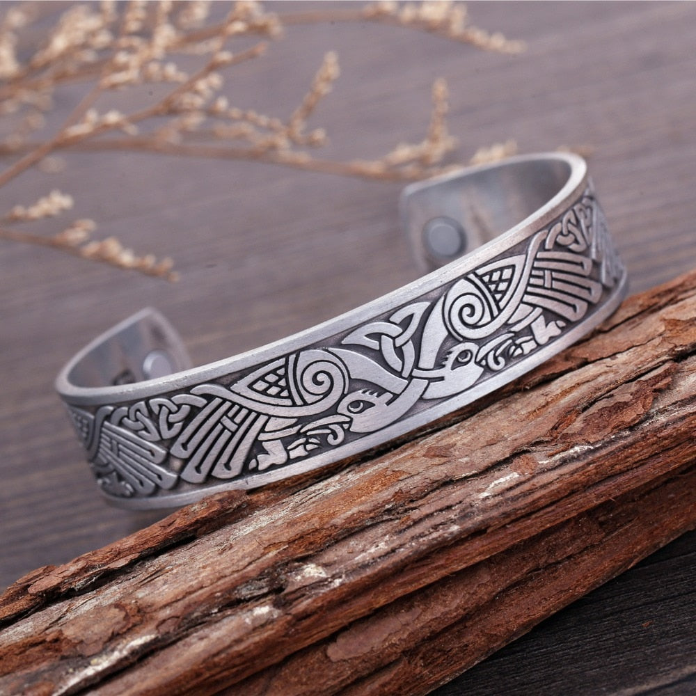 Vintage Claddagh Armreifenmangelarmband