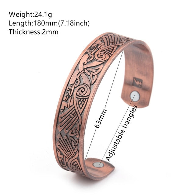 Vintage Claddagh Armreifenmangelarmband