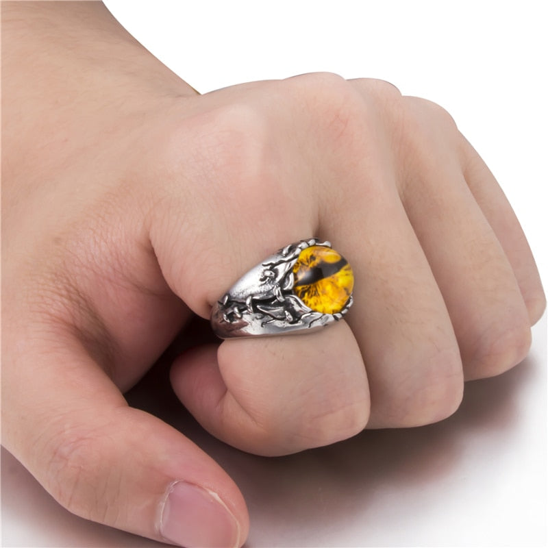 Dragon Eye Titaniumring