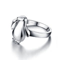 925 Sterling Silber Pinguin Ring Women S Schmuck