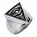 Ägyptisches Auge Des Schmucks Von Ring  Männern S