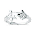 Silberhai Offene Ringe Für Frauen
