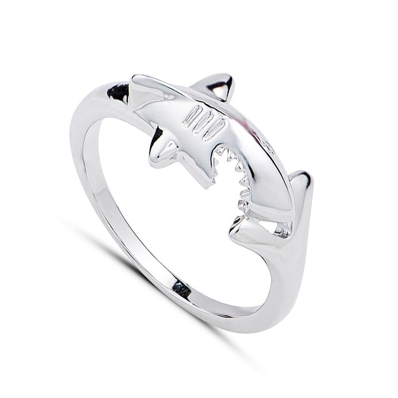Silberhai Offene Ringe Für Frauen