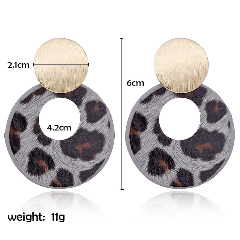 Ohrringe Mit Leopardenbesatz Für Damenschmuck