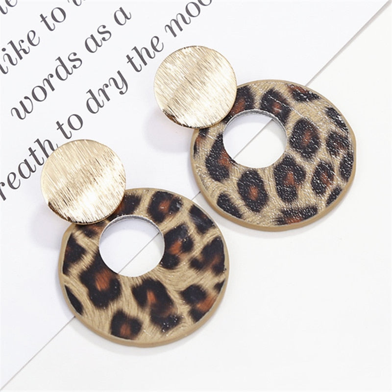 Ohrringe Mit Leopardenbesatz Für Damenschmuck