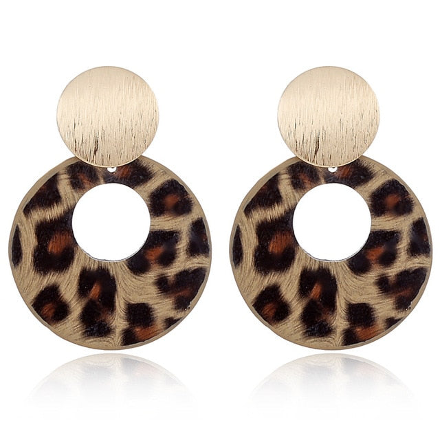 Ohrringe Mit Leopardenbesatz Für Damenschmuck