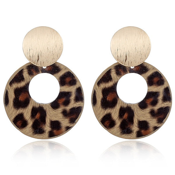 Ohrringe Mit Leopardenbesatz Für Damenschmuck