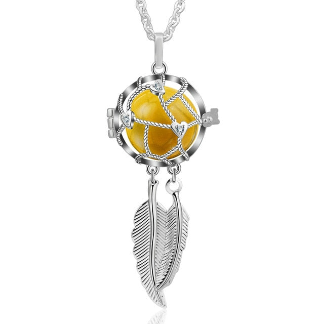Dreamcatcher Chime Ball Mutterschaft Anhänger Halskette