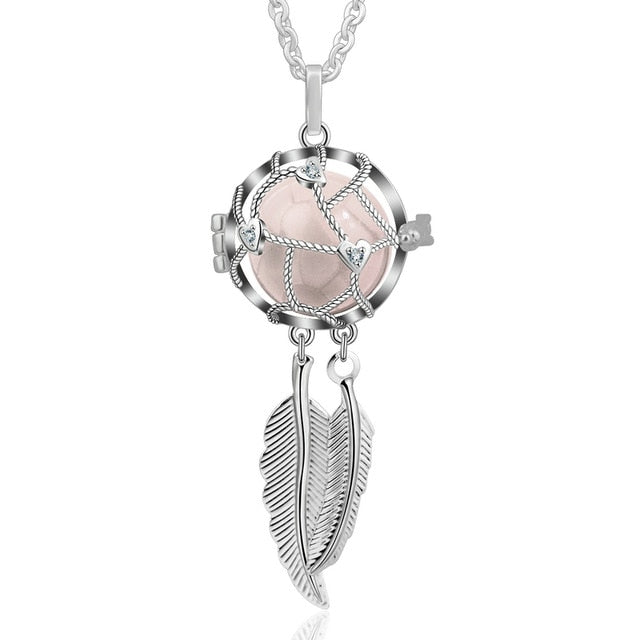 Dreamcatcher Chime Ball Mutterschaft Anhänger Halskette