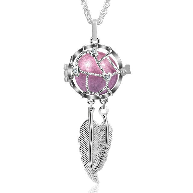 Dreamcatcher Chime Ball Mutterschaft Anhänger Halskette
