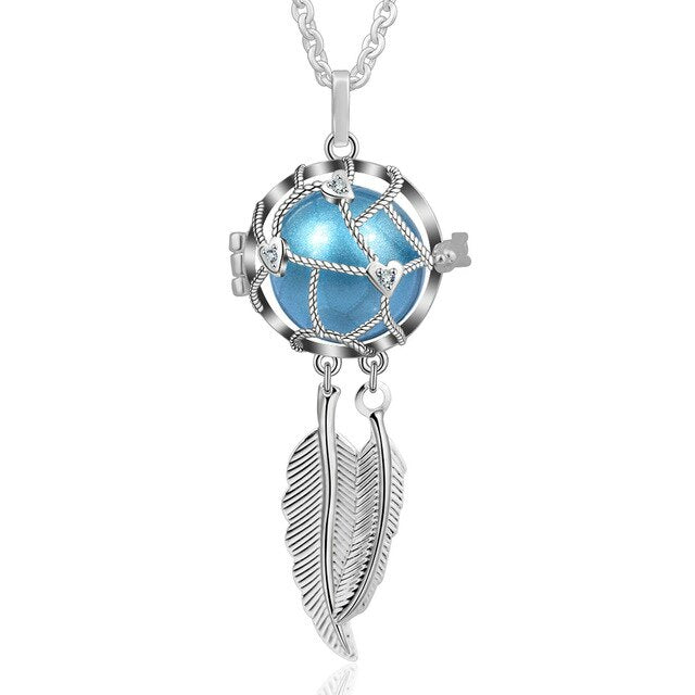 Dreamcatcher Chime Ball Mutterschaft Anhänger Halskette