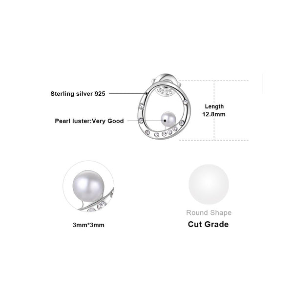 925 Sterlingsilber 3mm Kristallrunde Schale Schale Gebogen