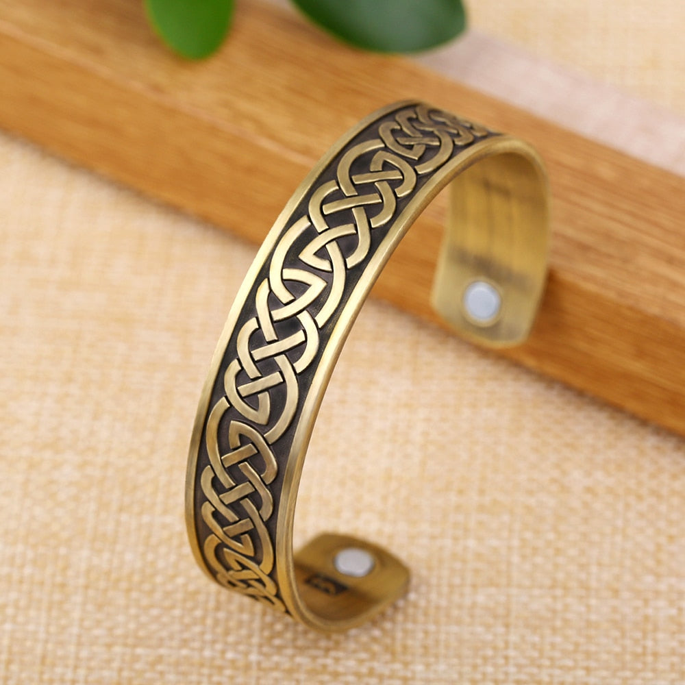 Manschettenknopf Celtics Knoten Graviertes Armband
