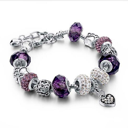 Buddha Herz Charme Natural Tiger Eye Stone Fashion Armband