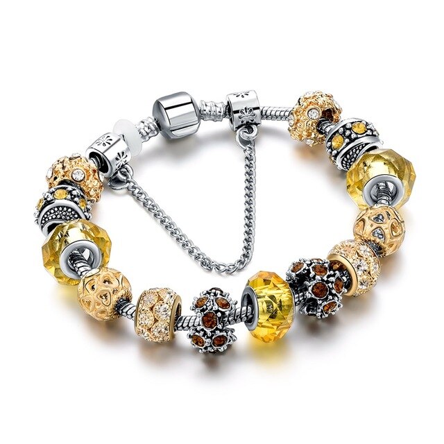 Buddha Herz Charme Natural Tiger Eye Stone Fashion Armband