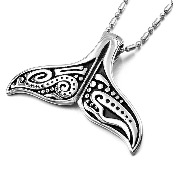 925 Sterling Silber Retro Walkopfkette