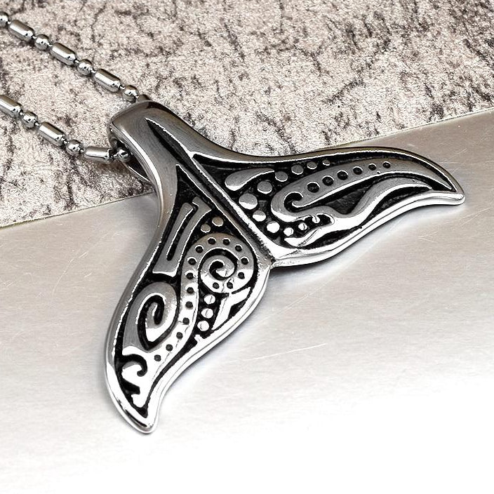 925 Sterling Silber Retro Walkopfkette