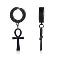 925 Sterling Silber Ankh Cross Hangling Charm Anhänger Armband