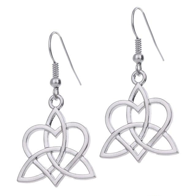 Irish Celtics Knot Stud Ohrringe Frauens Schmuck