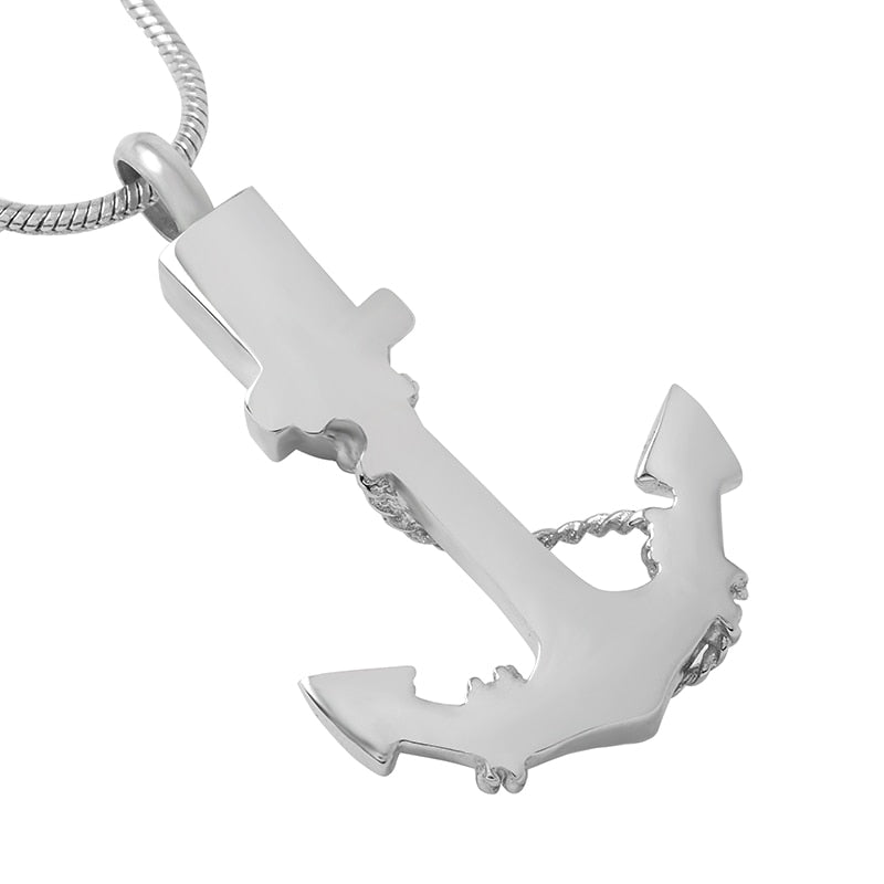 Navy  Anker  Einäscherung Urn Anheizt Gedenkkette