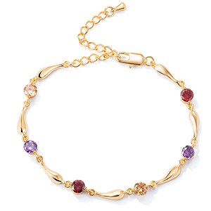 Sommer Delphinkristall Gold Spuckuls Frauen Juwely