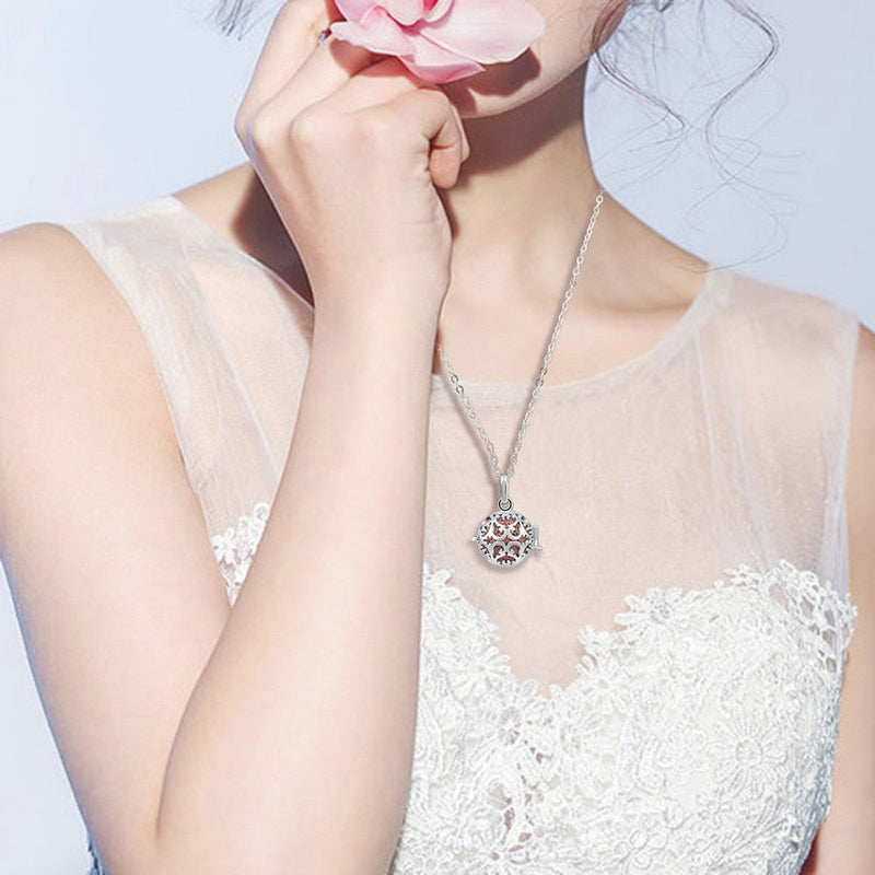 Teardrop Paisley Design Ätherisches Öl Diffusorkugel Locketkette Halskette